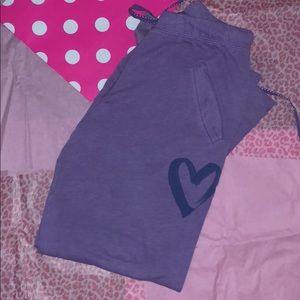 Vs pink sweatpants size xs